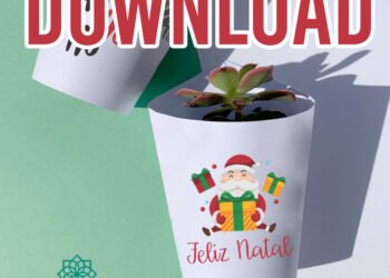 Baixar Molde de Suculenta Natal