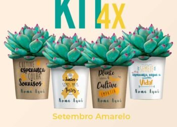 Rótulos para Suculentas Setembro Amarelo